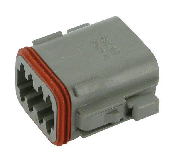 Deutsch - DSDT068SA - Steckergehaeuse 8 P. Weiblich DT