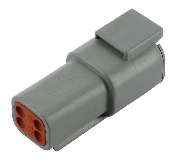 Deutsch - DSDTM044P - Steckergehaeuse Weiblich, 4-Polig Serie DTM, Deutsch