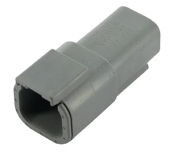 Deutsch - DSDTM044P - Steckergehaeuse Weiblich, 4-Polig Serie DTM, Deutsch