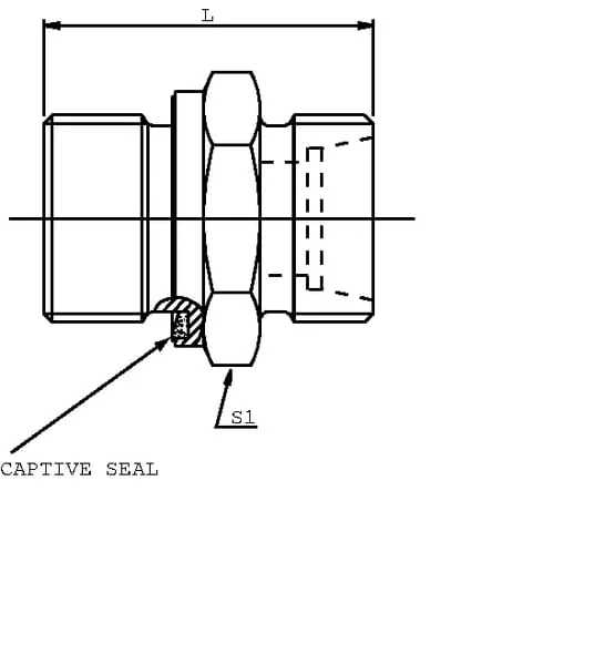 Dicsa - GES12LR14WDRVS - Kupplung 12L R1/4 Edelstahl