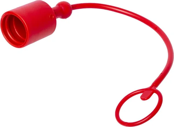 DNP - SKP9M160 - Staubschutzkappe Rot Weiblich 3/4