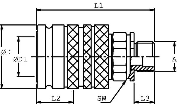 DNP - SKPF10A06 - Kupplungsgehaeuse