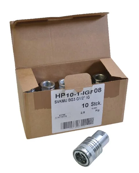 DNP - SKPF12C08P010 - Kupplungsgehaeuse 1/2-1/2 BSP(10x)