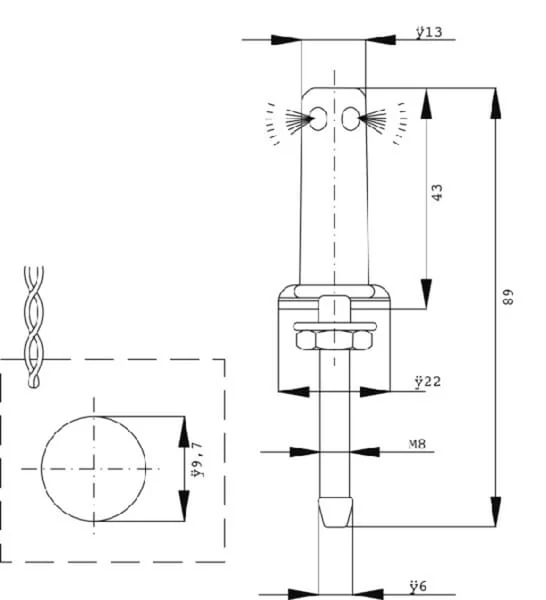 Doga - 100503739C0 - Duese Fuer Rahmen