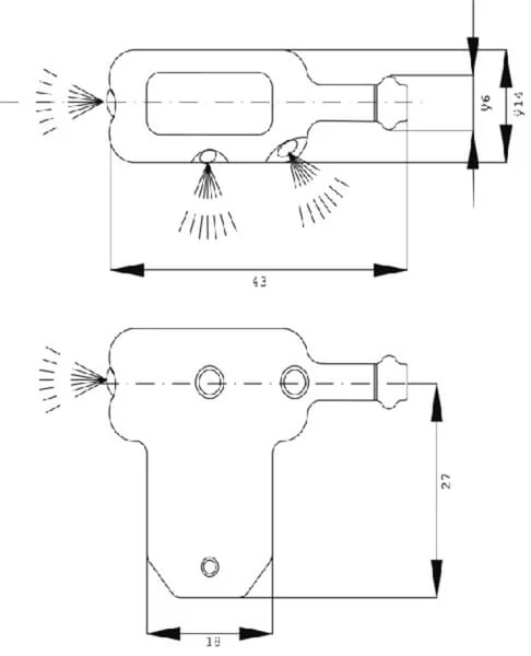 Doga - 120500939C0 - Duese Fuer Wischerarm