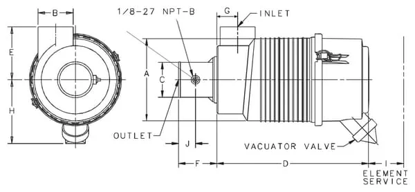 Donaldson - G057502 - Filter