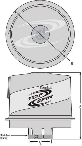 Donaldson - H002427 - Topspin-Vorabscheider