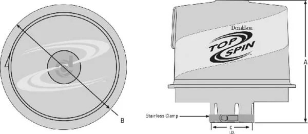 Donaldson - H002438 - Vorabscheider Topspin