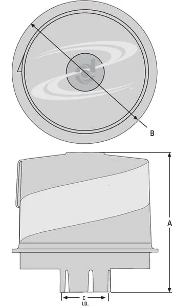 Donaldson - H002854 - Topspin HD Vorfilter