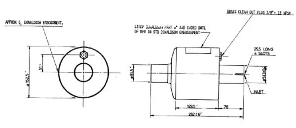 Donaldson - M060037 - Funkenfaenger 51mm