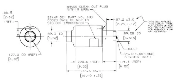 Donaldson - M070069 - Funkenfaenger 89 mm