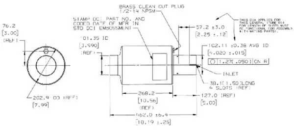 Donaldson - M080024 - Funkenfaenger 102 mm