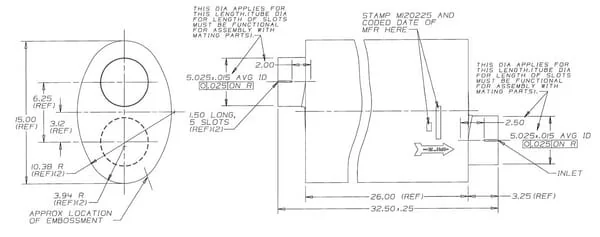 Donaldson - M120225 - Auspuffschalldaempfer