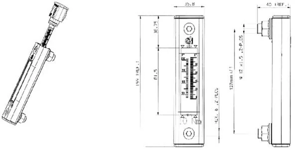 Donaldson - P171920 - Oelstandsanzeige Mit Thermometer