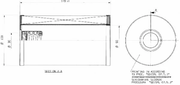 Donaldson - P173060 - Hydraulikfilter