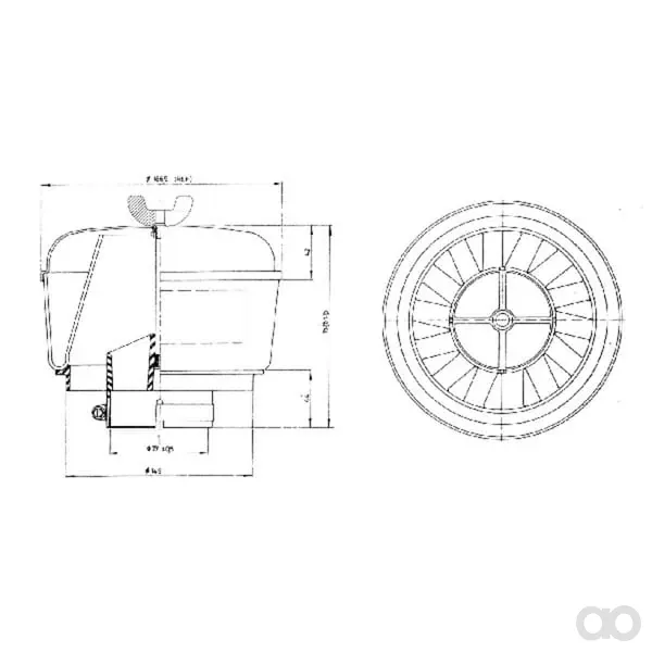 Donaldson - PBH001249 - Zyklonfilter Giant