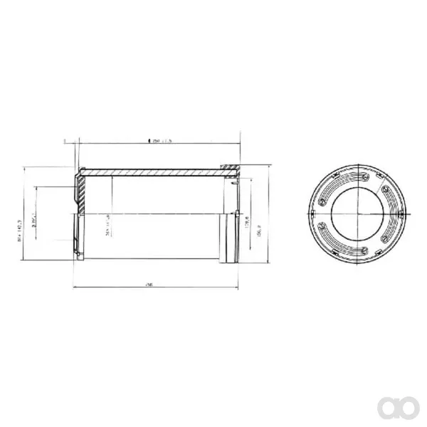 Donaldson - X770684 - Luftfilter-Satz T7000/T7***