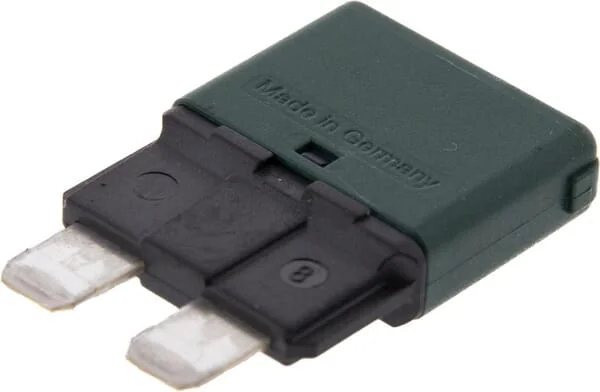 ETA - SI25006 - Sicherung Thermisch Manuell Ruecksetzbar 28V 6A Laenge 34,4mm Gruen ETA