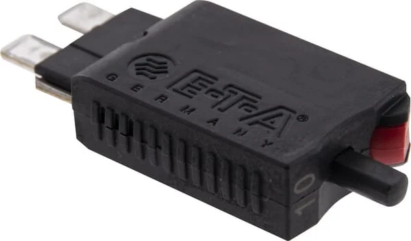 ETA - SI26010 - Thermische Sicherung Manuell Rueckstellbar 28V 10A Laenge 51,6mm Rot ETA
