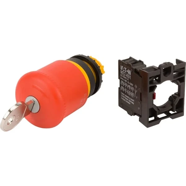 Eaton - M22PVSK01 - Not-Aus-Taste Mit Schluesselentriegelung