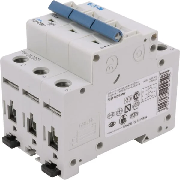 Eaton - PLS6C203 - Leitungsschutzschalter 20A 3P, C