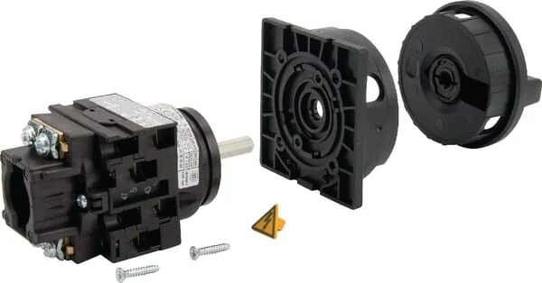 Eaton - T028900EASVBSW - Drehschalter 3P+N, 20A, BK