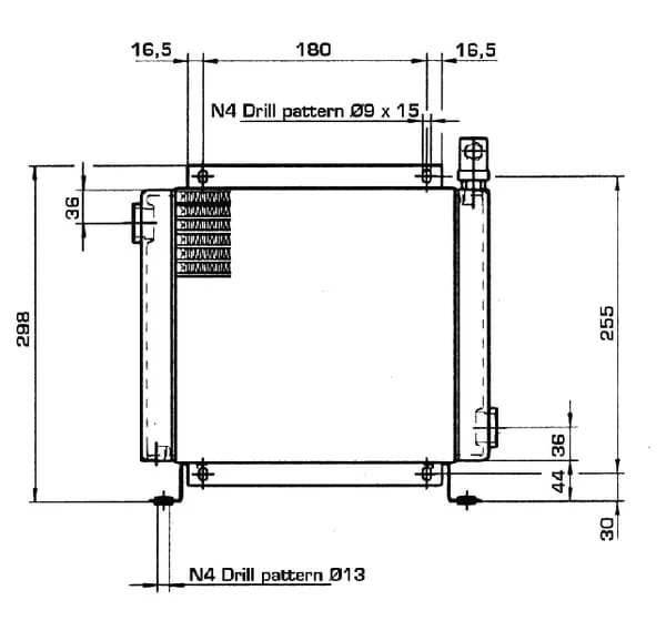 Emmegi - OK2020380VAC - Oelkuehler (400V) 38-50'C 2020K-03-2-01