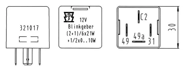 Erich Jaeger - 321017JAE - Blinkender Indikator