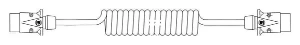 Erich Jaeger - 601040JAE - Spiralkabel