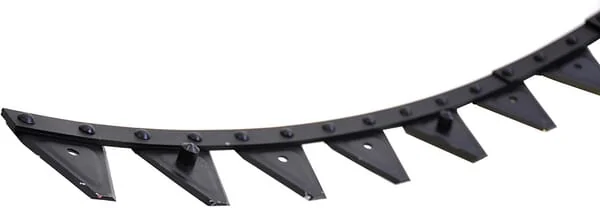 ESM - 2625700 - Obermesser 0,76 m 9 Abschnitte, Gebogen