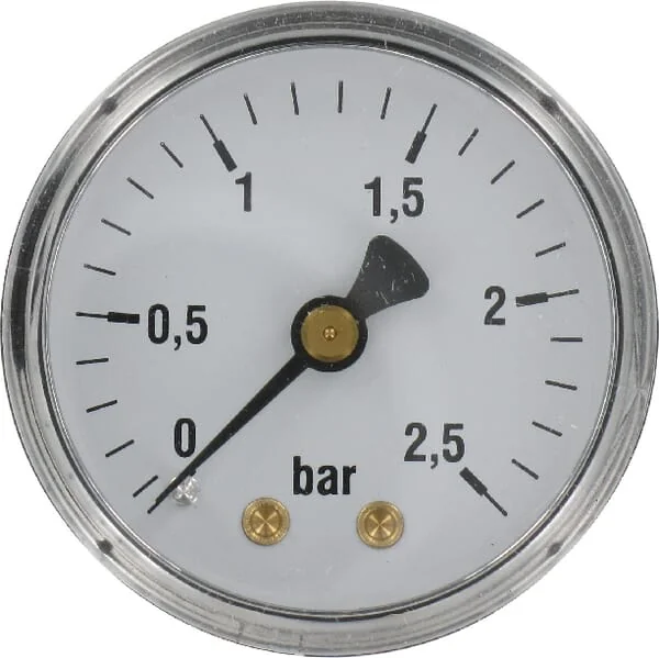 ET - MA50025B04ST - Manometer Diameter 50 0-2,5bar 1/4" hinten