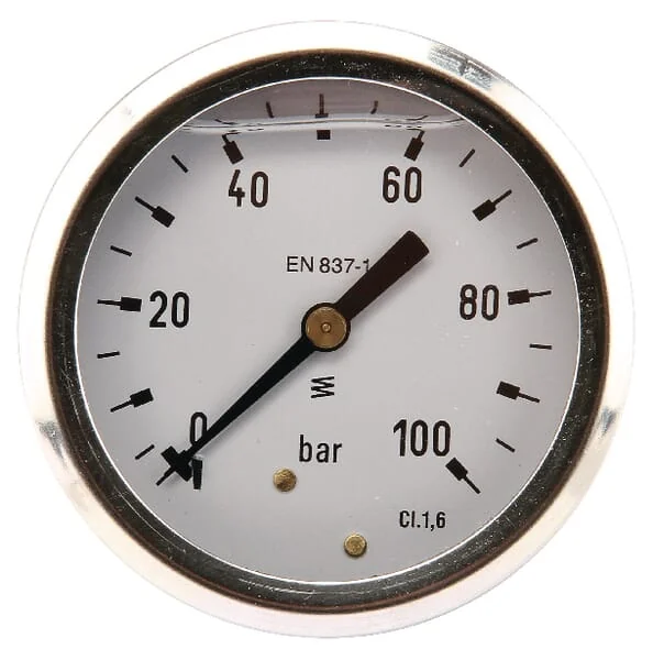 ET - MA63100B04SSGF - Manometer Diameter 63 0-100bar 1/4" hinten