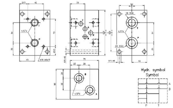 Eurofluid - EC5412L - Sektion, Parallel NG10