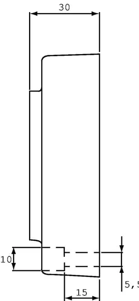 Eurofluid - ES3A38P - Unterplatte Bodenanschluss