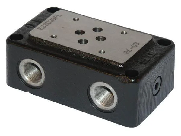 Eurofluid - ES3D38PL - Unterplatte 03 Seite/Boden A-B / P-T