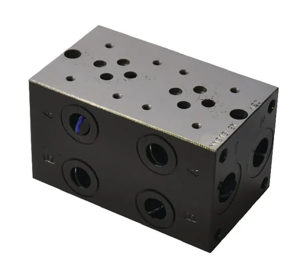 Eurofluid - MR32GZ - 03 Grundplatte Unten Anschluss 3/8"