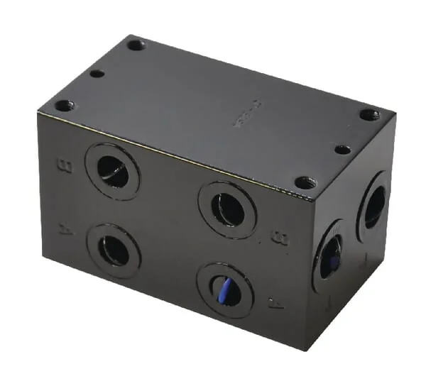 Eurofluid - MR32GZ - 03 Grundplatte Unten Anschluss 3/8"