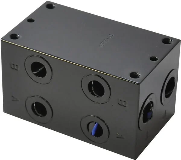 Eurofluid - MR32GZ - 03 Grundplatte Unten Anschluss 3/8"