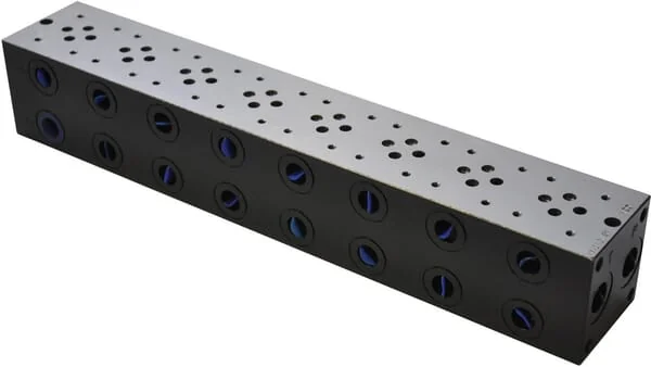Eurofluid - MR38GZ - 03 Grundplatte Unten Anschluss 3/8 Zoll