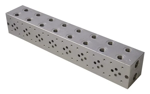 Eurofluid - MRA38GZ - Fussplatte MRA3-8-G-Z NG6 Alu