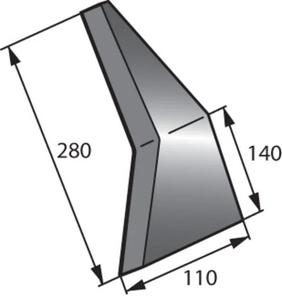 Eurotechnics - 010685 - Stuetzradschar Links (506235) Goizin