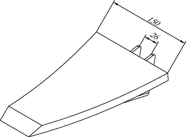 Evers - 990252 - Ersatzeisen 15cm