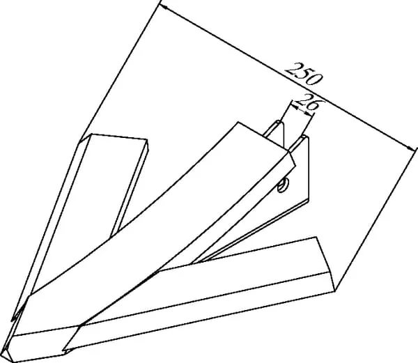 Evers - 990260 - Gaensefuss Schar Typ 50/60