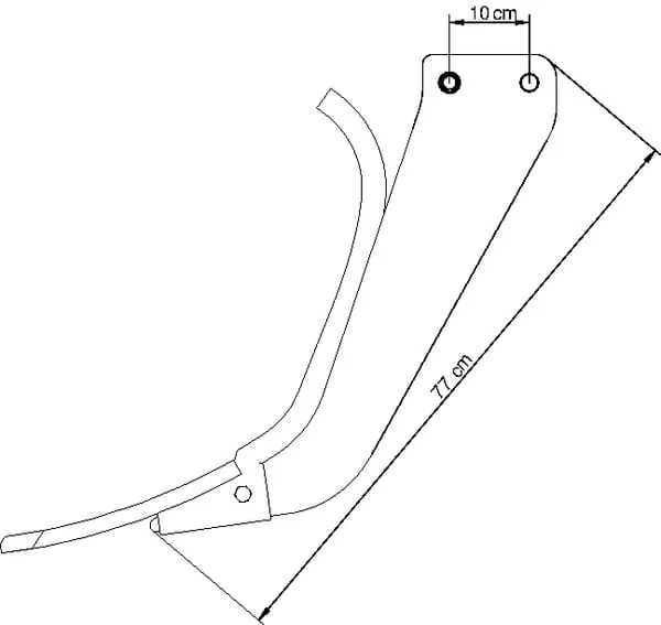 Evers - 990558 - K-Zinke und Verschleissleiste 990352
