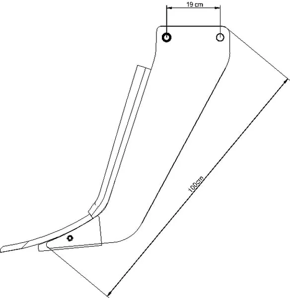 Evers - 990579 - Zinken ohne KG70 Grubber Spitze