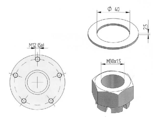 Evers - 996020 - Reparatursatz fuer 990518/990520
