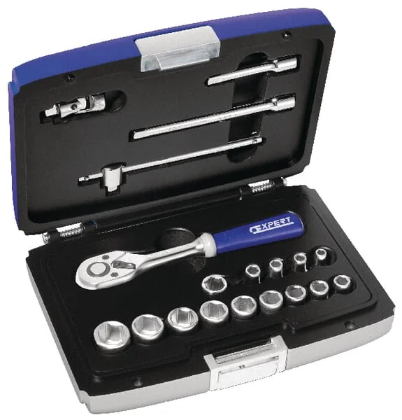Expert - E030700 - Steckschluesselsatz 1/4"-19-teilig