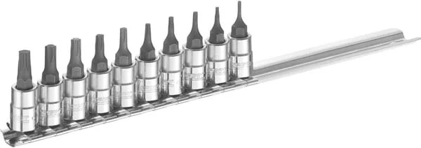 Expert - E030703 - Steckschluesselsatz 1/4"-10-teilig
