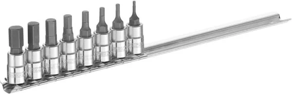 Expert - E030704 - Steckschluesselsatz 1/4"-8-teilig