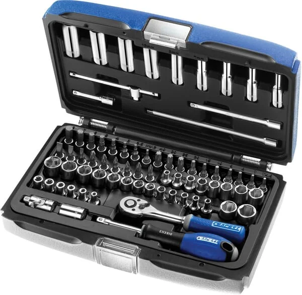 Expert - E030707 - Steckschlüsselsatz 1/4" 73-Teilig